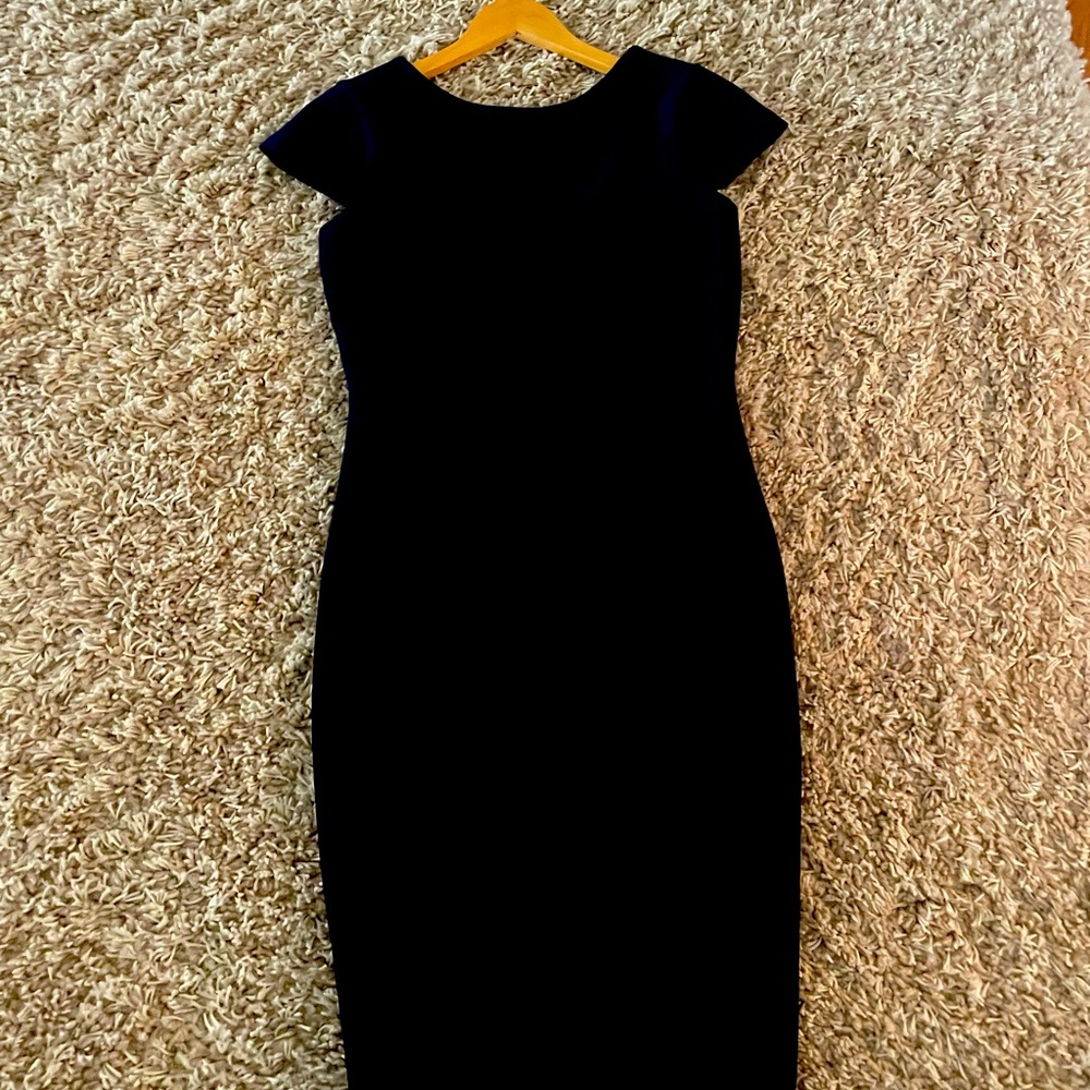 Armani exchange dress navy blue